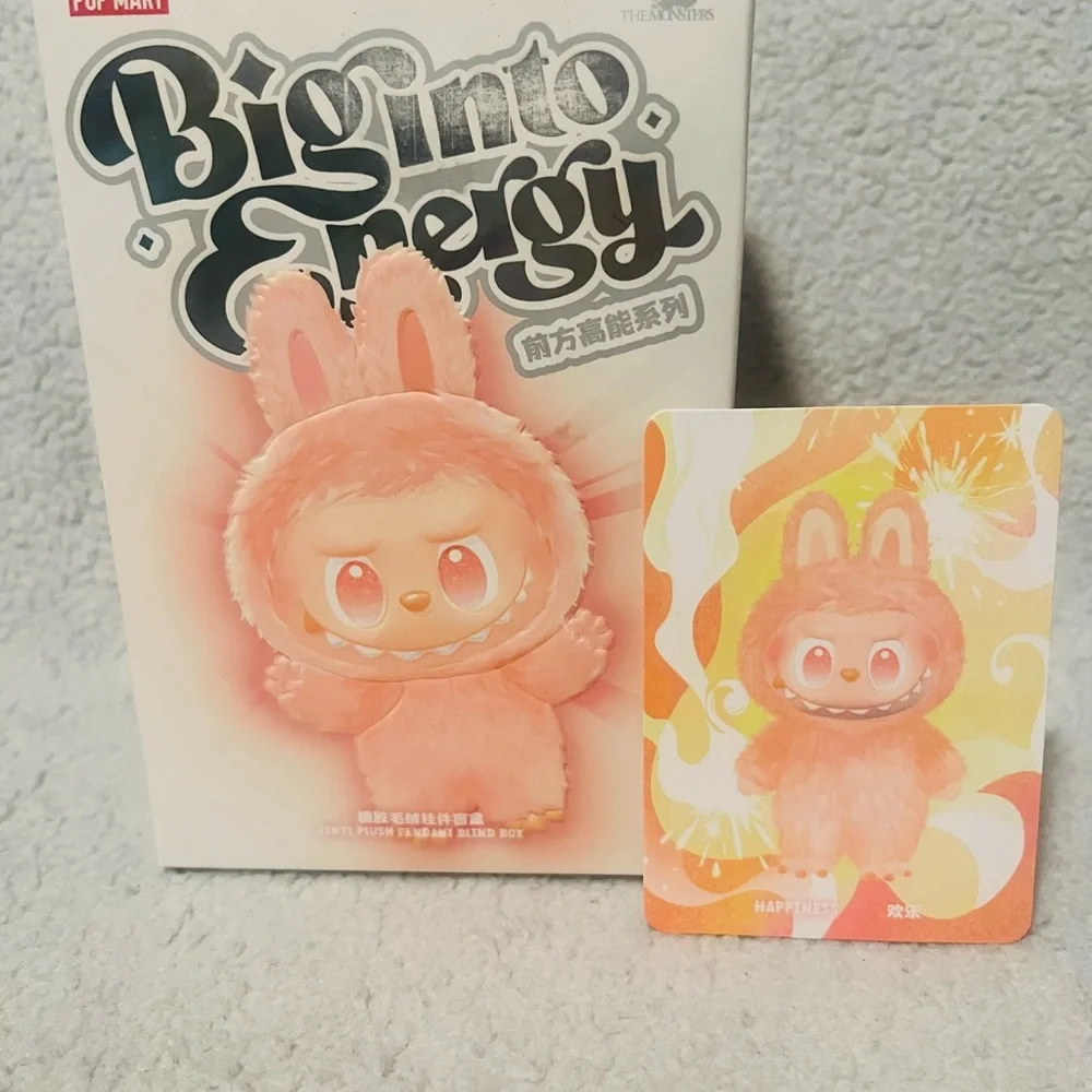 PopMart Big Into Energy(Happiness) Labubu - Picture 3 of 9